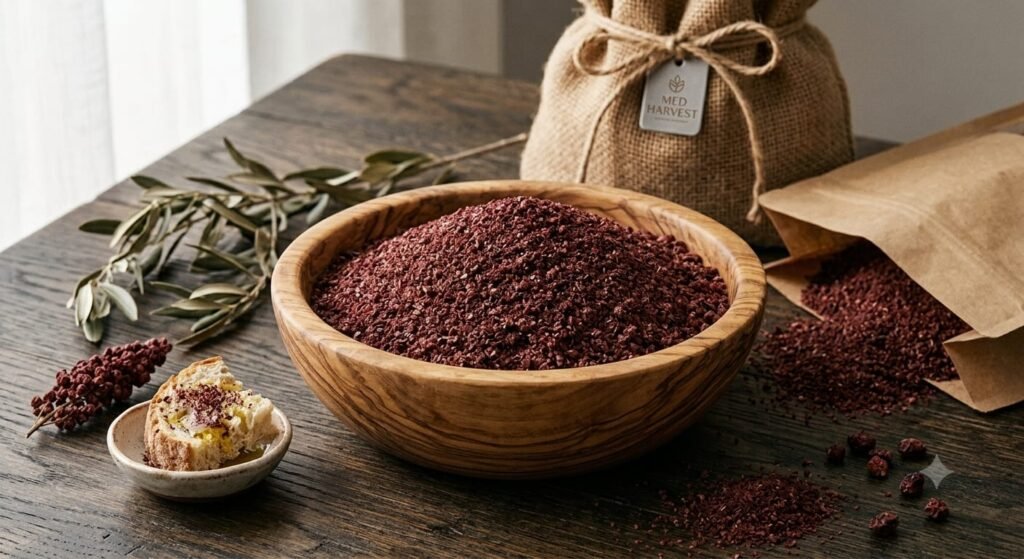 Mediterranean Spices (Sumac & Isot) We bring the finest and freshest authentic spices directly from the Mediterranean region to your manufacturing facility. Known for their vibrant colors and bold flavor profiles, our premium spices—including Sumac and Isot Pepper—are meticulously processed to elevate your culinary and industrial food products.